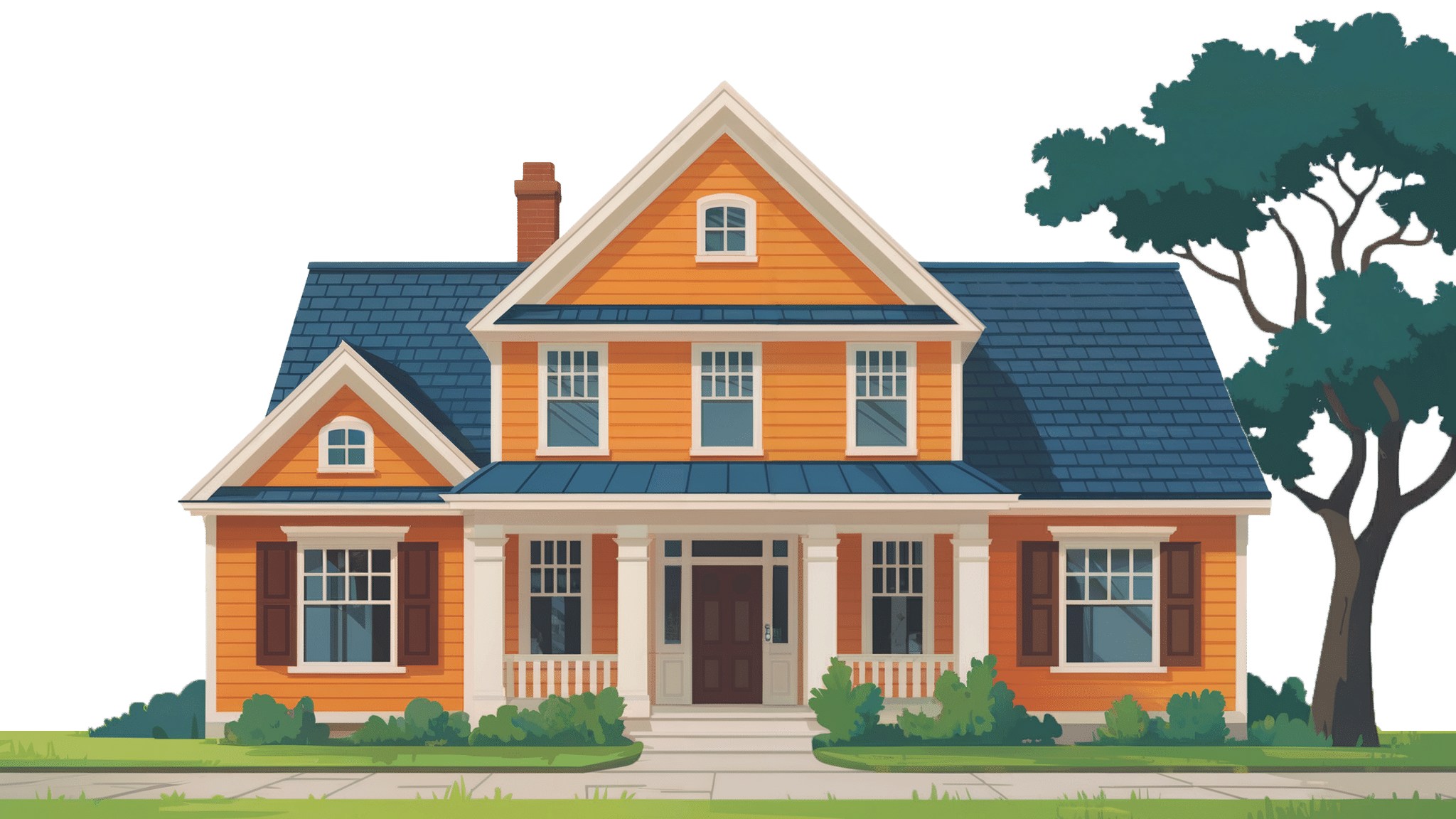 Roof Repair Expert Hero Section Graphic Transparent FLIPPED