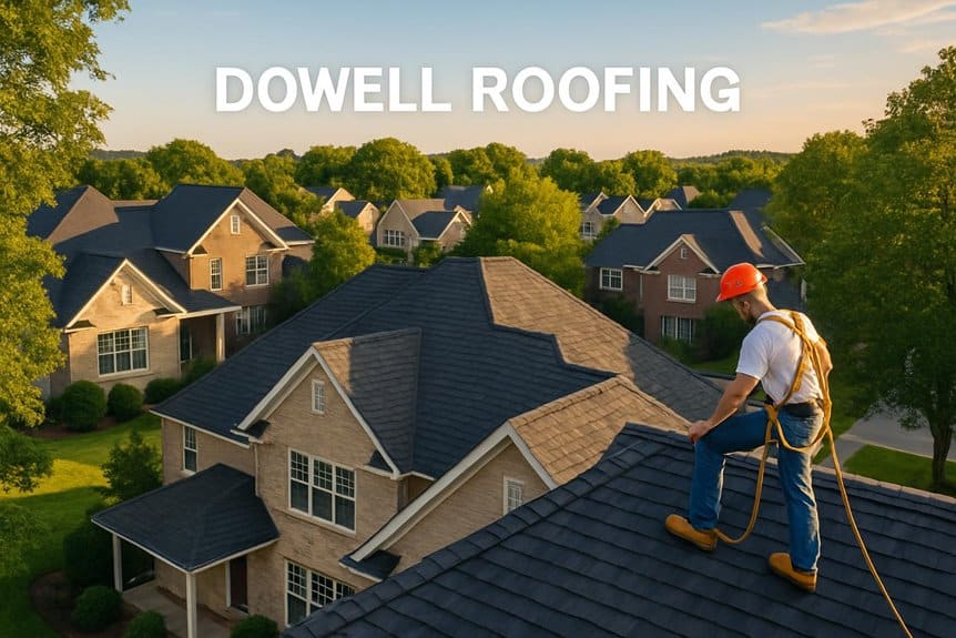 choose dowell roofing today