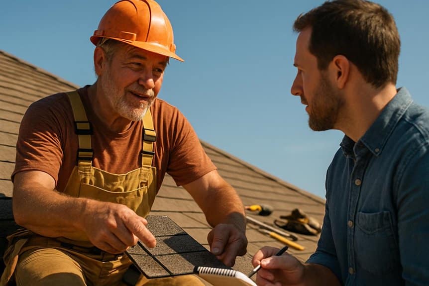 hiring a roofing contractor