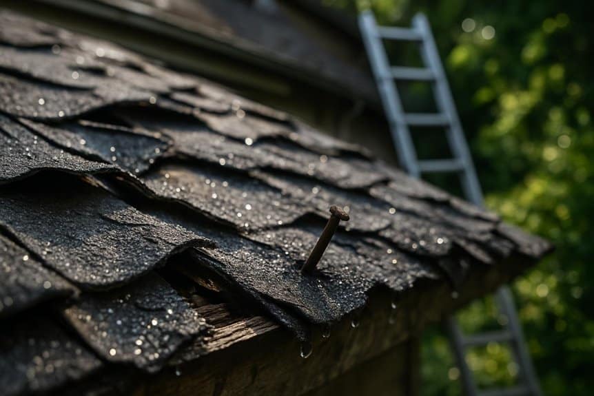 repairing damaged roof structures