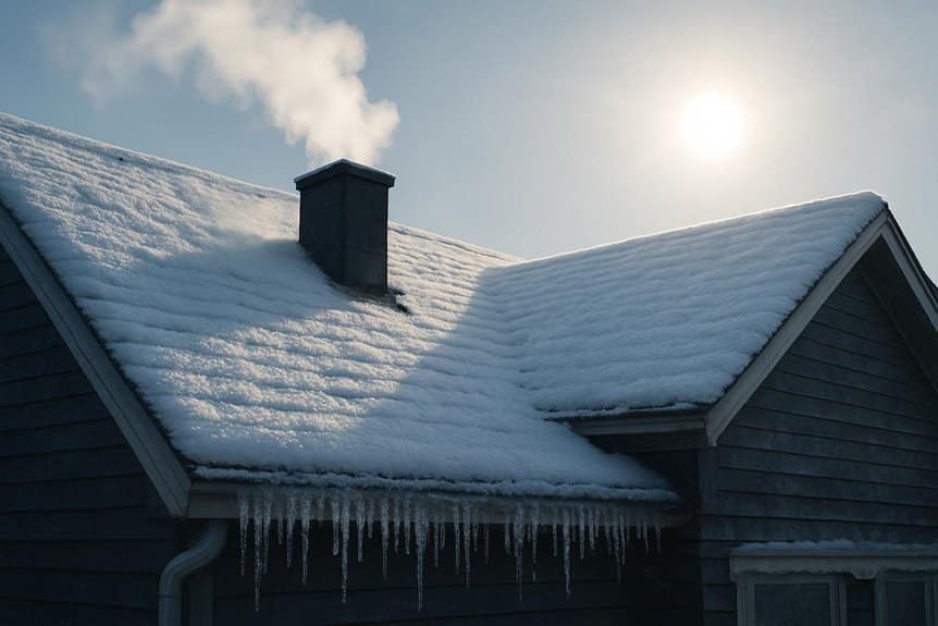 roof damage from cold