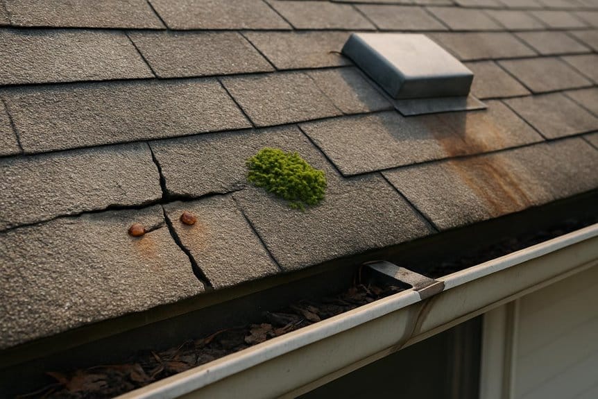 roof issues requiring attention