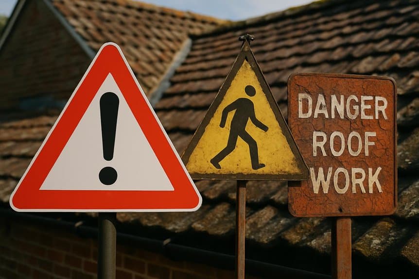 roof maintenance warning signs