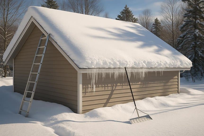 roof snow survival tips