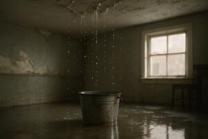 roof water leakage issue