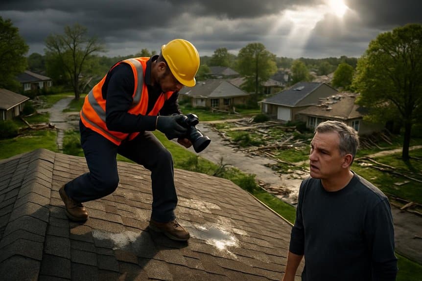 storm damage roof inspections