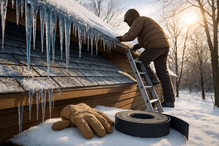 winter roofing maintenance tips